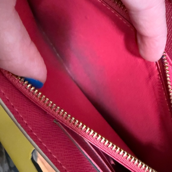 *Authentic* Louis Vuitton Damier Azur Studded Sarah Wallet - Picture 12 of 12